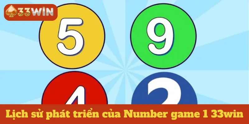 Lịch sử phát triển của Number game 1 33win